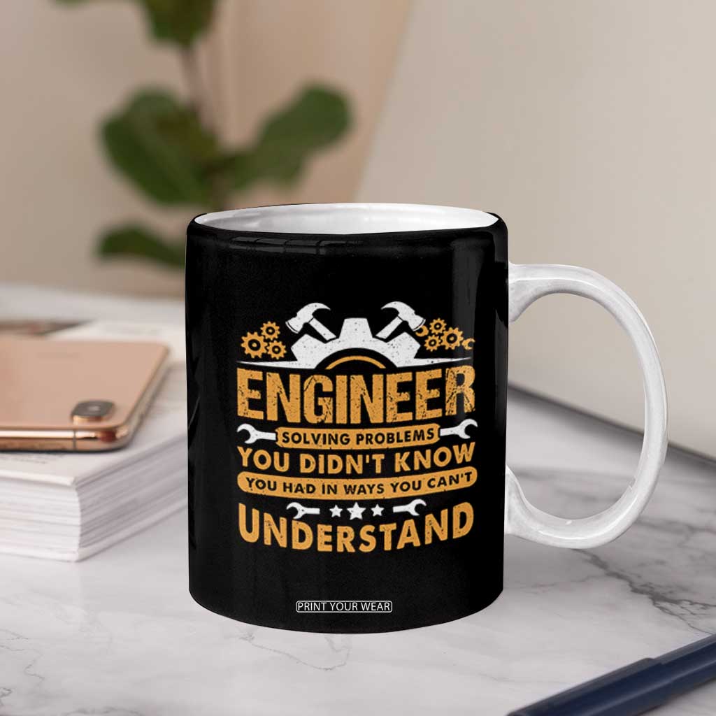 Engineer Gifts Coffee Mug Mechanical Aerospace Engineering TB10 Print Your Wear