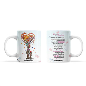 Daughter Gift From Mom Coffee Mug Valentines Day Gifts For Daughters TB10 Pastel Print Your Wear