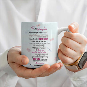 Daughter Gift From Mom Coffee Mug Valentines Day Gifts For Daughters TB10 Print Your Wear
