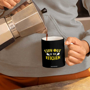 Funny Pickleball Player Coffee Mug Stay Out Of The Kitchen TB10 Print Your Wear