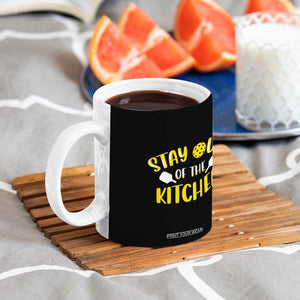 Funny Pickleball Player Coffee Mug Stay Out Of The Kitchen TB10 Print Your Wear