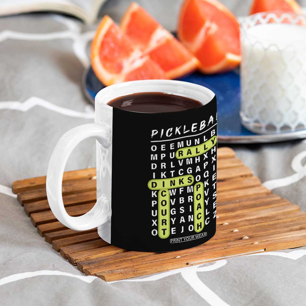 Funny Pickleball Lovers Coffee Mug Pickleball Gift for Coach Player Him Her TB10 Print Your Wear