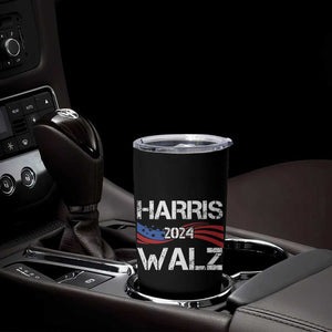 Harris Walz 2024 Tumbler Cup Kamala Tim Walzt American Flag Presidential Election TB10 Print Your Wear