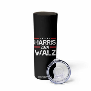 Harris Walz 2024 Skinny Tumbler Kamala Tim Walzt Presidential Election TB10 Print Your Wear