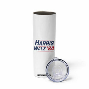 Harris Walz 2024 Skinny Tumbler Kamala Presidential Election TB10 Print Your Wear