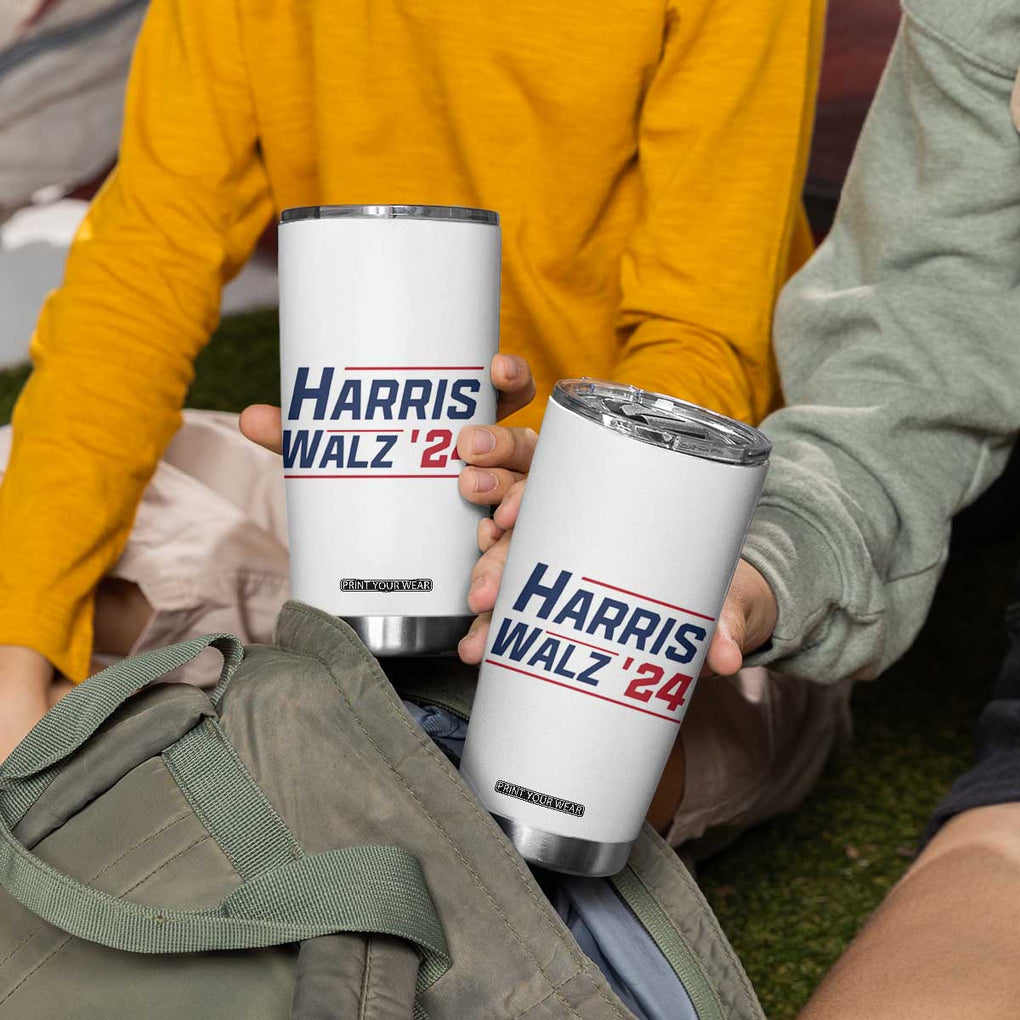 Harris Walz 2024 Tumbler Cup Kamala Presidential Election TB10 Print Your Wear