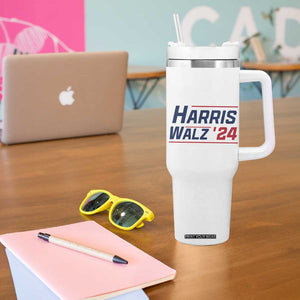 Harris Walz 2024 Tumbler With Handle Kamala Presidential Election TB10 Print Your Wear