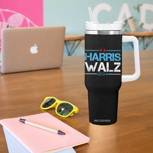 Harris Walz Waltz 2024 Tumbler With Handle Kamala Presidential Election TB10 Print Your Wear