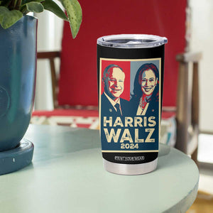 Harris Walz Waltz 2024 Tumbler Cup Kamala Presidential Election TB10 Print Your Wear