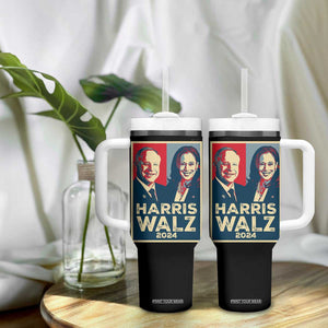 Harris Walz Waltz 2024 Tumbler With Handle Kamala Presidential Election TB10 Print Your Wear