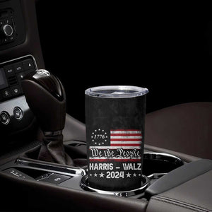 Harris Walz Waltz 2024 Tumbler Cup US Flag Madam President Democratic 4th Of July TB10 Print Your Wear