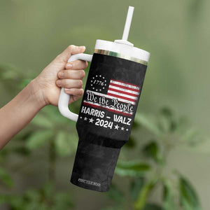 Harris Walz Waltz 2024 Tumbler With Handle US Flag Madam President Democratic 4th Of July TB10 Print Your Wear