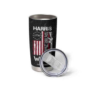 Harris Walz Waltz 2024 Tumbler Cup US Flag Gun Democratic Madam President 4th Of July TB10 Print Your Wear