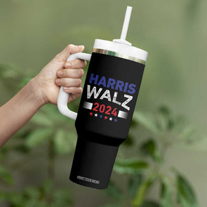 Harris Walz 2024 Election Tumbler With Handle Tim Walzt Kamala Madam President TB10 Print Your Wear