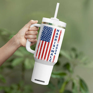 Harris Walz Waltz 2024 Tumbler With Handle USA Flag American Election TB10 Print Your Wear