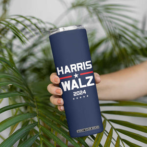 Harris Walz 2024 Skinny Tumbler Kamala Tim Walzt Presidential Election TB10 Print Your Wear