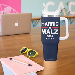 Harris Walz 2024 Tumbler With Handle Kamala Tim Walzt Presidential Election TB10 Print Your Wear