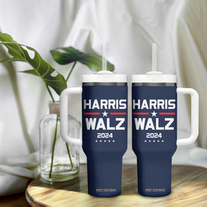 Harris Walz 2024 Tumbler With Handle Kamala Tim Walzt Presidential Election TB10 Print Your Wear