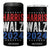 Harris Walz 2024 4 in 1 Can Cooler Tumbler Kamala Tim Walzt Presidential Election Retro Vintage Distressed TB10 One Size: 16 oz Black Print Your Wear