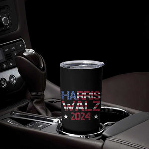 Harris Walz 2024 Election Tumbler Cup Tim Walzt Kamala Madam President American Flag TB10 Print Your Wear