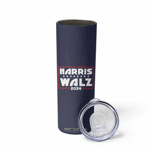 Harris Walz 2024 Election Skinny Tumbler We're Not Going Back Kamala Madam President TB10 Print Your Wear