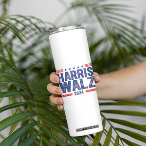 Harris Walz 2024 Election Skinny Tumbler Tim Walzt Kamala Madam President TB10 Print Your Wear