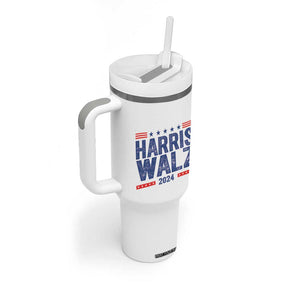 Harris Walz 2024 Election Tumbler With Handle Tim Walzt Kamala Madam President TB10 Print Your Wear