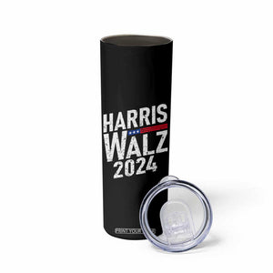 Harris Walz Waltz 2024 Skinny Tumbler Kamala Presidential Election TB10 Print Your Wear