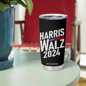 Harris Walz Waltz 2024 Tumbler Cup Kamala Presidential Election TB10 Print Your Wear