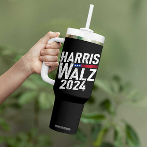 Harris Walz Waltz 2024 Tumbler With Handle Kamala Presidential Election TB10 Print Your Wear