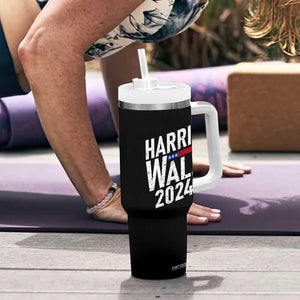 Harris Walz Waltz 2024 Tumbler With Handle Kamala Presidential Election TB10 Print Your Wear