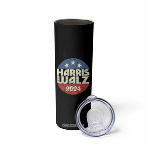 Harris Walz 2024 Election Skinny Tumbler Tim Walzt Kamala Madam President TB10 Print Your Wear