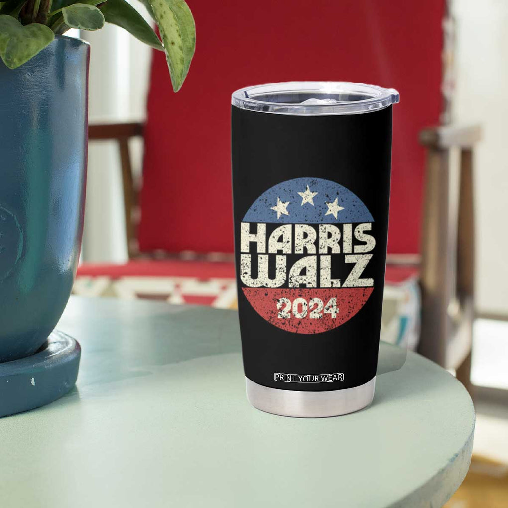 Harris Walz 2024 Election Tumbler Cup Tim Walzt Kamala Madam President TB10 Print Your Wear