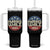 Harris Walz 2024 Election Tumbler With Handle Tim Walzt Kamala Madam President TB10 One Size: 40 oz Black Print Your Wear