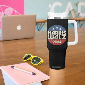 Harris Walz 2024 Election Tumbler With Handle Tim Walzt Kamala Madam President TB10 Print Your Wear