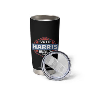 Harris Walz Waltz 2024 Tumbler Cup Vote Kamala Presidential Election Vintage Retro TB10 Print Your Wear