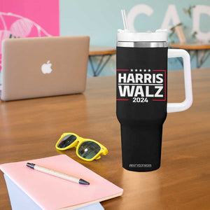 Harris Walz Waltz 2024 Tumbler With Handle Kamala Presidential Election TB10 Print Your Wear