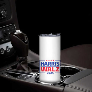 Harris Walz Waltz 2024 Skinny Tumbler Kamala Presidential Election TB10 Print Your Wear