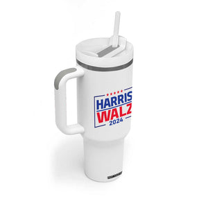 Harris Walz Waltz 2024 Tumbler With Handle Kamala Presidential Election TB10 Print Your Wear