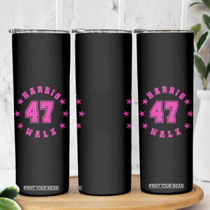 Kamala Harris Walz Waltz 2024 Skinny Tumbler 47 th President USA America 2024 Election TB10 Print Your Wear