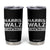 Harris Walz 2024 Tumbler Cup Kamala Tim Walzt Presidential Election Retro Stripe TB10 Black Print Your Wear