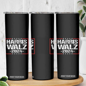 Harris Walz 2024 Skinny Tumbler Kamala Tim Walzt Presidential Election TB10 Print Your Wear