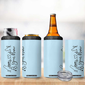 Personalized Vet Tech 4 in 1 Can Cooler Tumbler Custom Name Vet Staff Appreciation Gift Tarot Card TB10 Print Your Wear