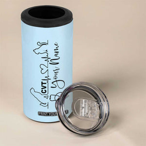 Personalized Vet Tech 4 in 1 Can Cooler Tumbler Custom Name Vet Staff Appreciation Gift Tarot Card TB10 Print Your Wear