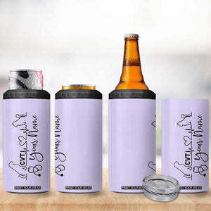 Personalized Vet Tech 4 in 1 Can Cooler Tumbler Tarot Card Custom Name Vet Staff Appreciation Gift TB10 Print Your Wear