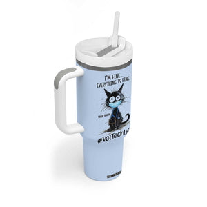 Personalized Veterinarian Vet Tech Tumbler With Handle Custom Name Vet Staff Gift Veterinarian Graduation TB10 Print Your Wear