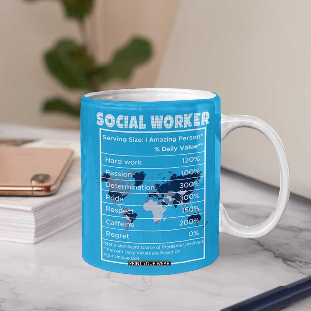 Social Worker Gifts Coffee Mug Appreciation Gifts For Social Works Practitioner TB10 Print Your Wear
