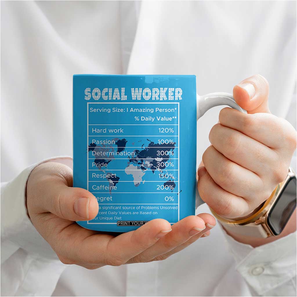 Social Worker Gifts Coffee Mug Appreciation Gifts For Social Works Practitioner TB10 Print Your Wear