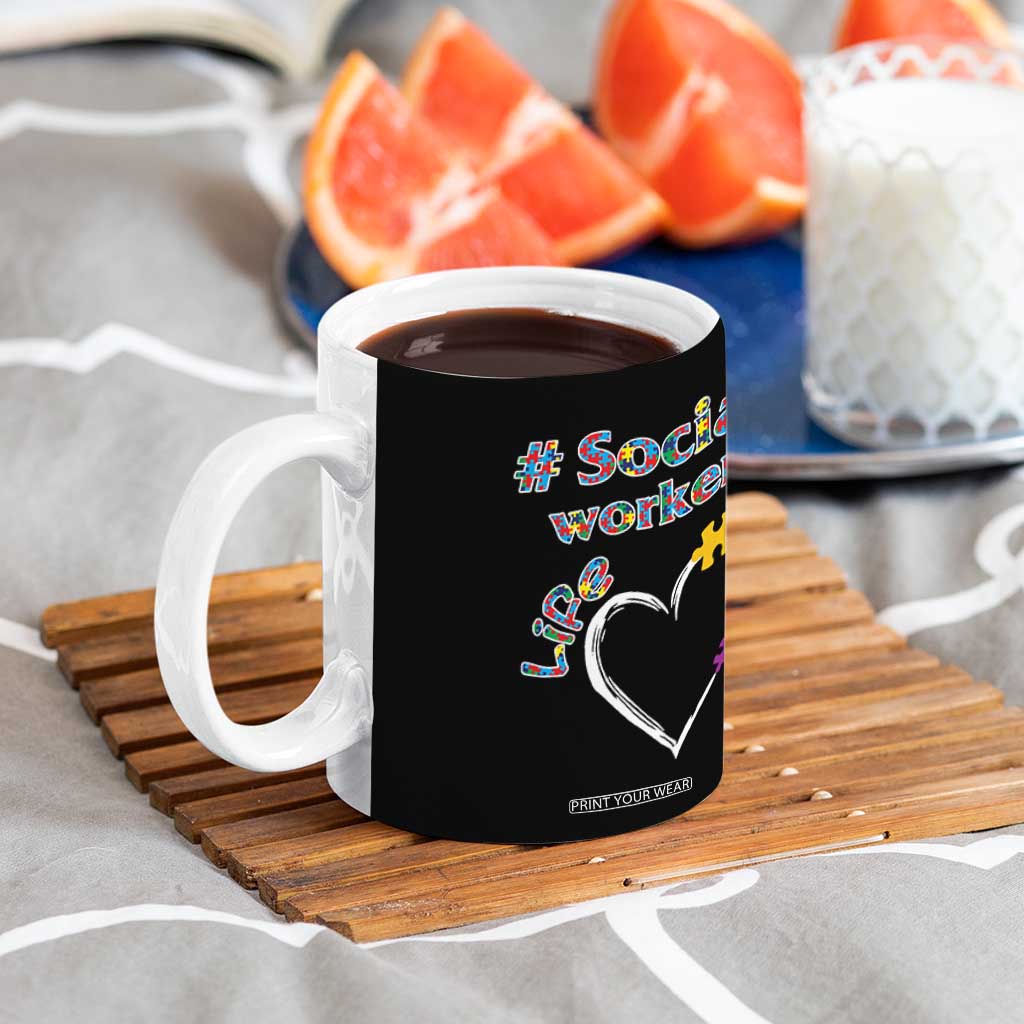 Social Worker Gifts Coffee Mug Social Works Practitioner Appreciation Week TB10 Print Your Wear
