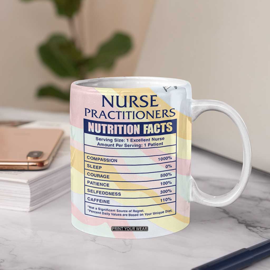 Nurses Practitioner Coffee Mug NP Gifts For Women Nursing School TB10 Print Your Wear